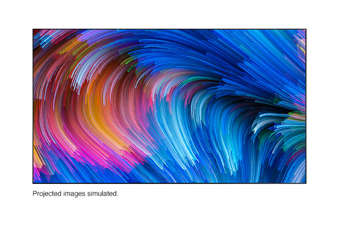 SilverFlex Ultra 100" Ambient Light Rejecting Mega Screen