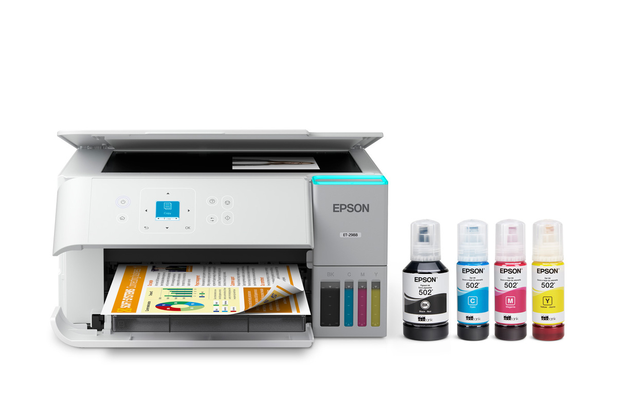 EcoTank ET-2988 Wireless All-in-One Color Supertank Printer - Certified ReNew