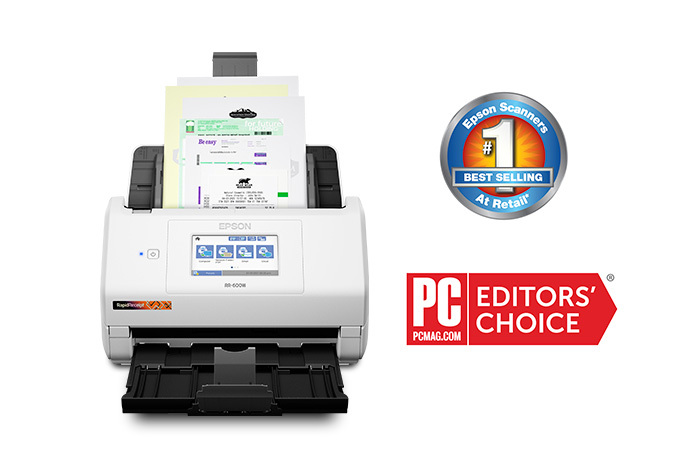 RapidReceipt RR-600W Wireless Receipt and Document Scanner