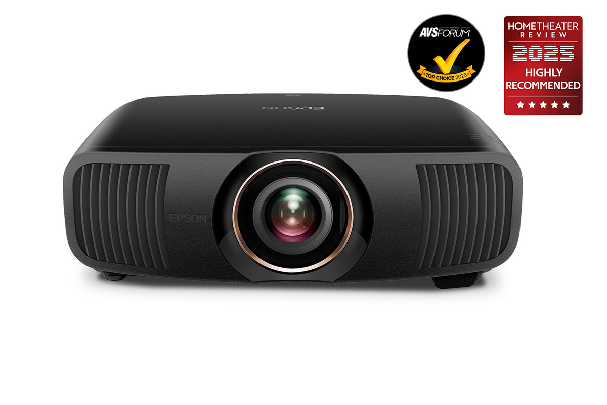 QB1000 4K HDR 3,300 Lumen 3LCD Laser Projector – Black