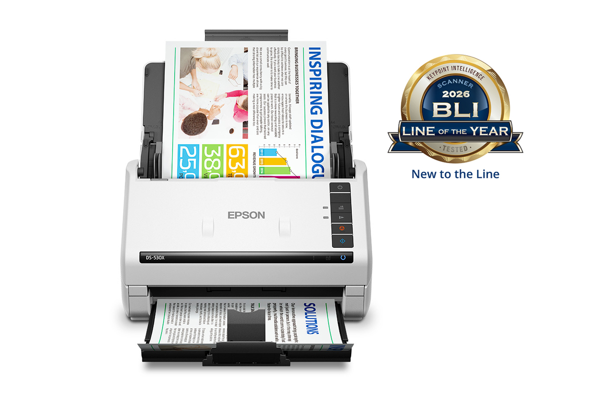 Epson DS-530X High-Speed Desktop Document Scanner