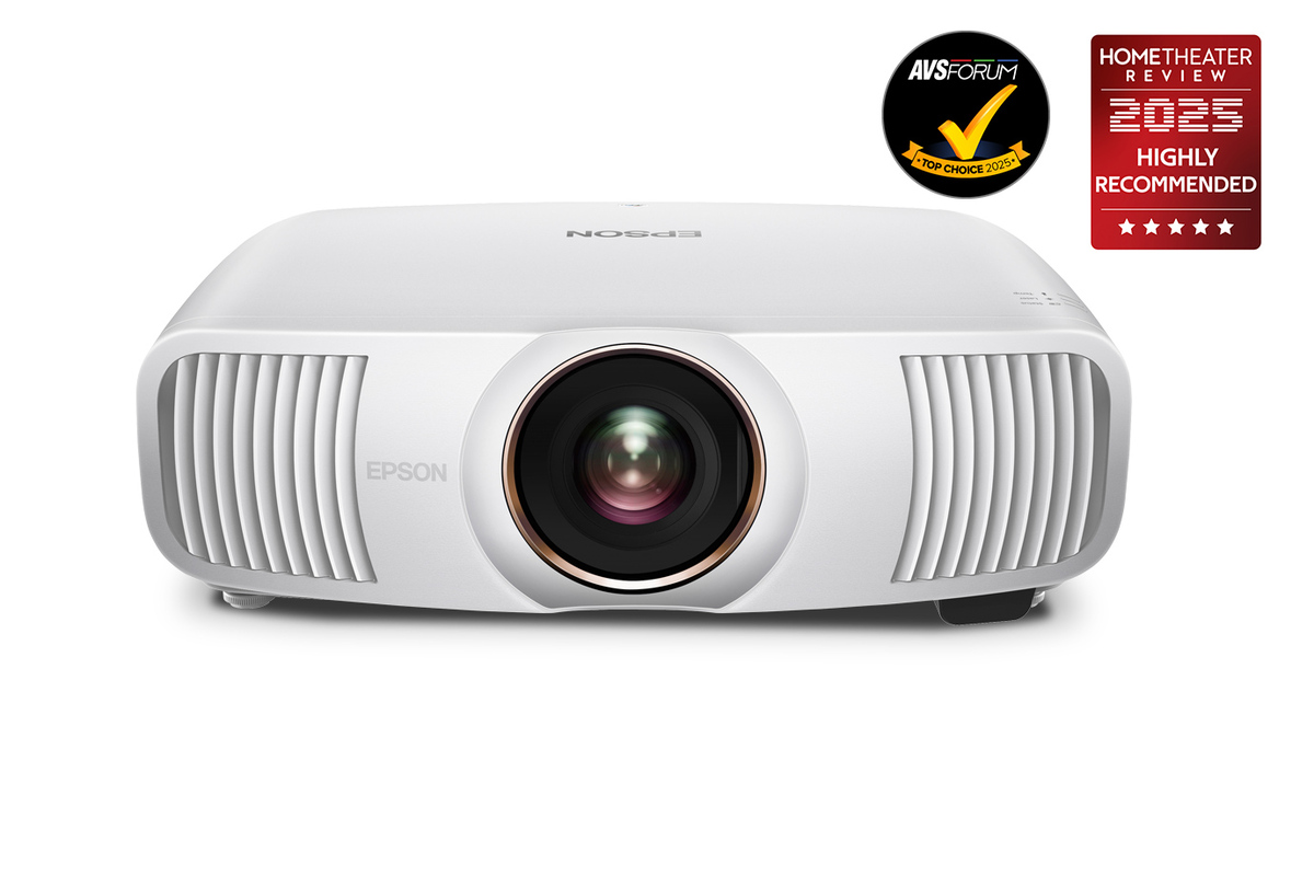QB1000 4K HDR 3,300 Lumen 3LCD Laser Projector – White